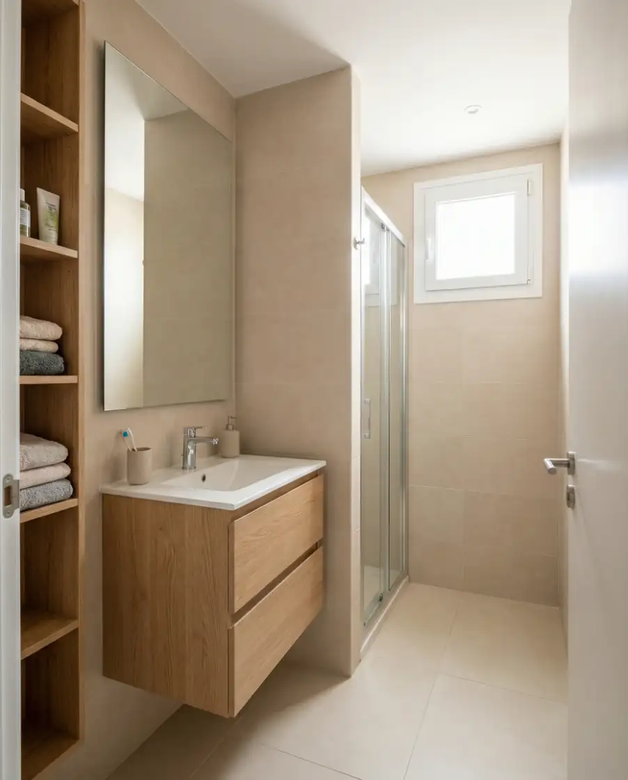 Smart Design for Small Apartment Bathrooms 1