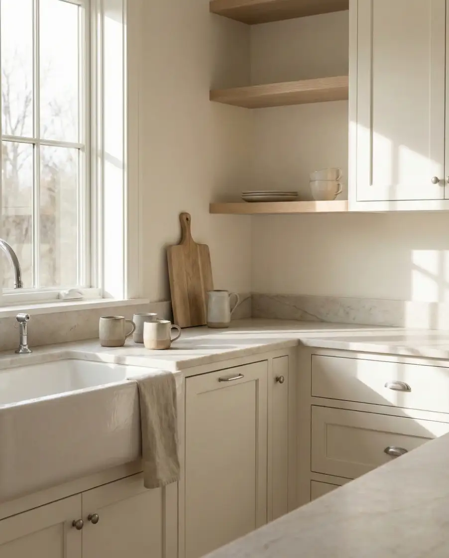 Soft White Farmhouse Foundations 1