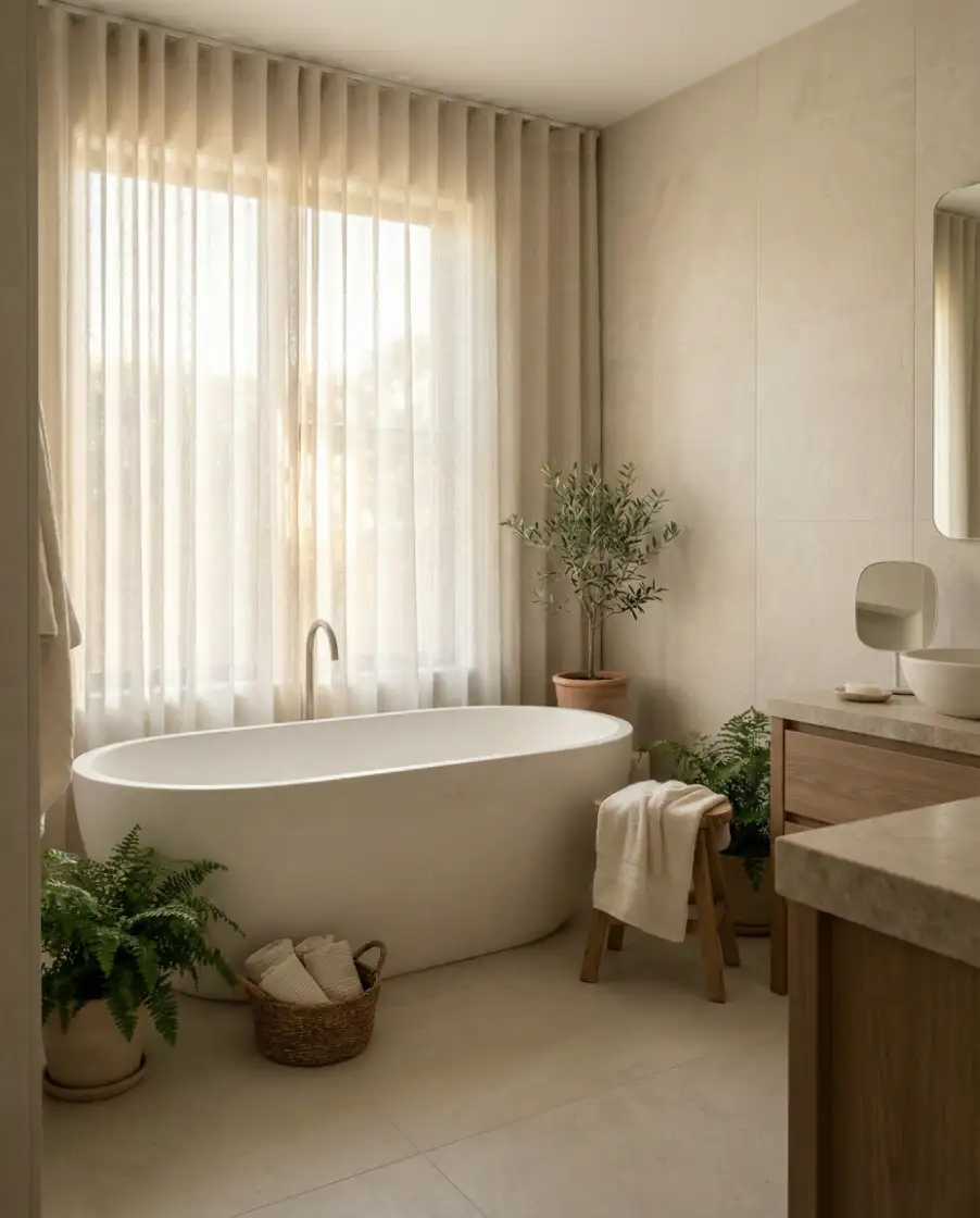 Spa-Inspired Calm for Everyday Bathrooms 2