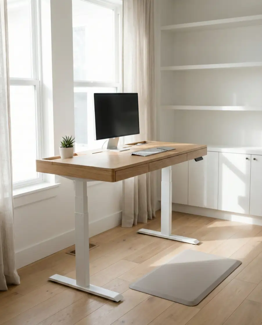 Standing Desks With Hidden Storage 1