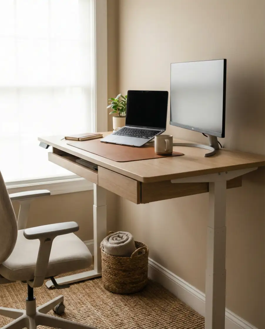 Standing Desks With Hidden Storage 2