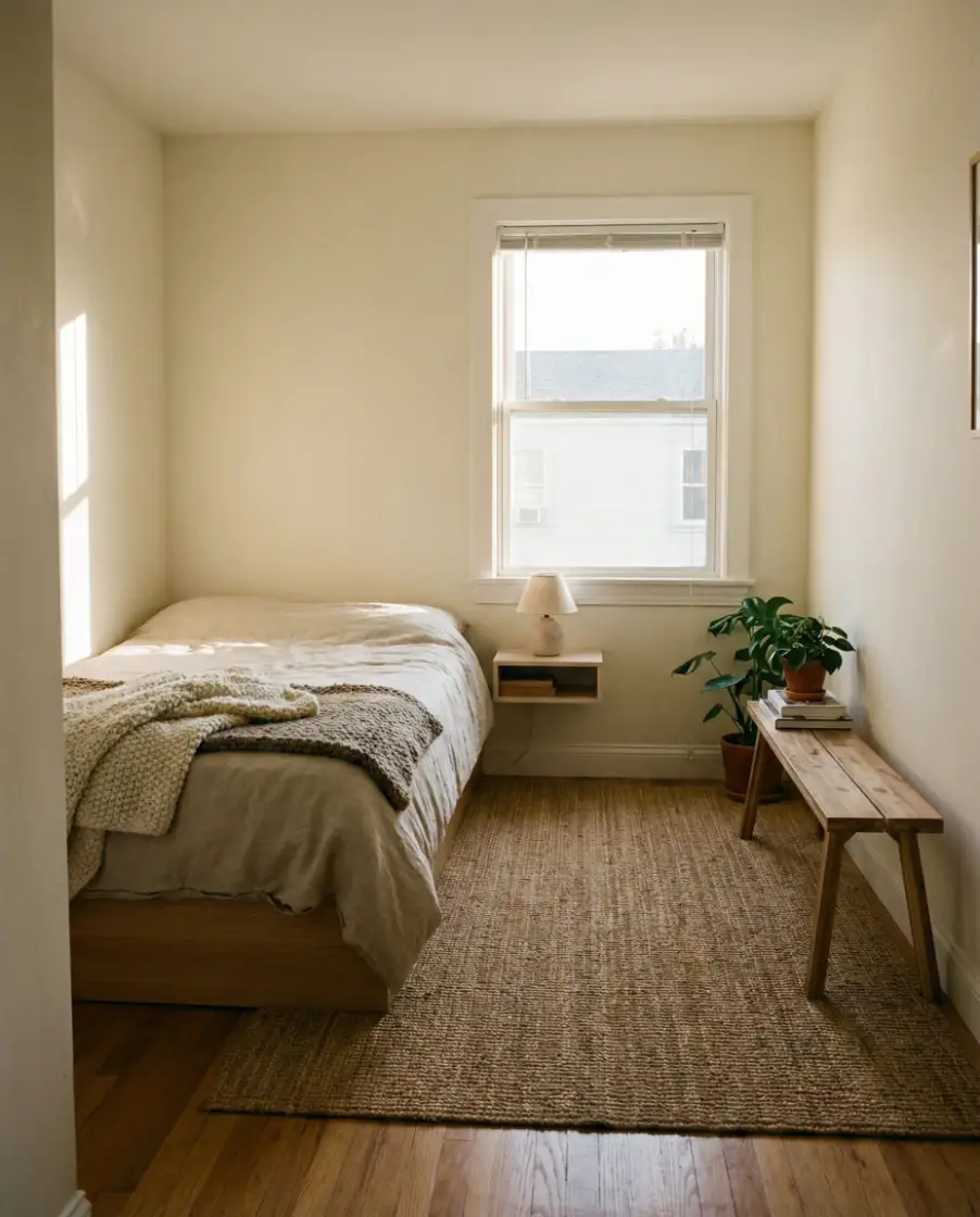 The Wall-Length Bed Layout 2