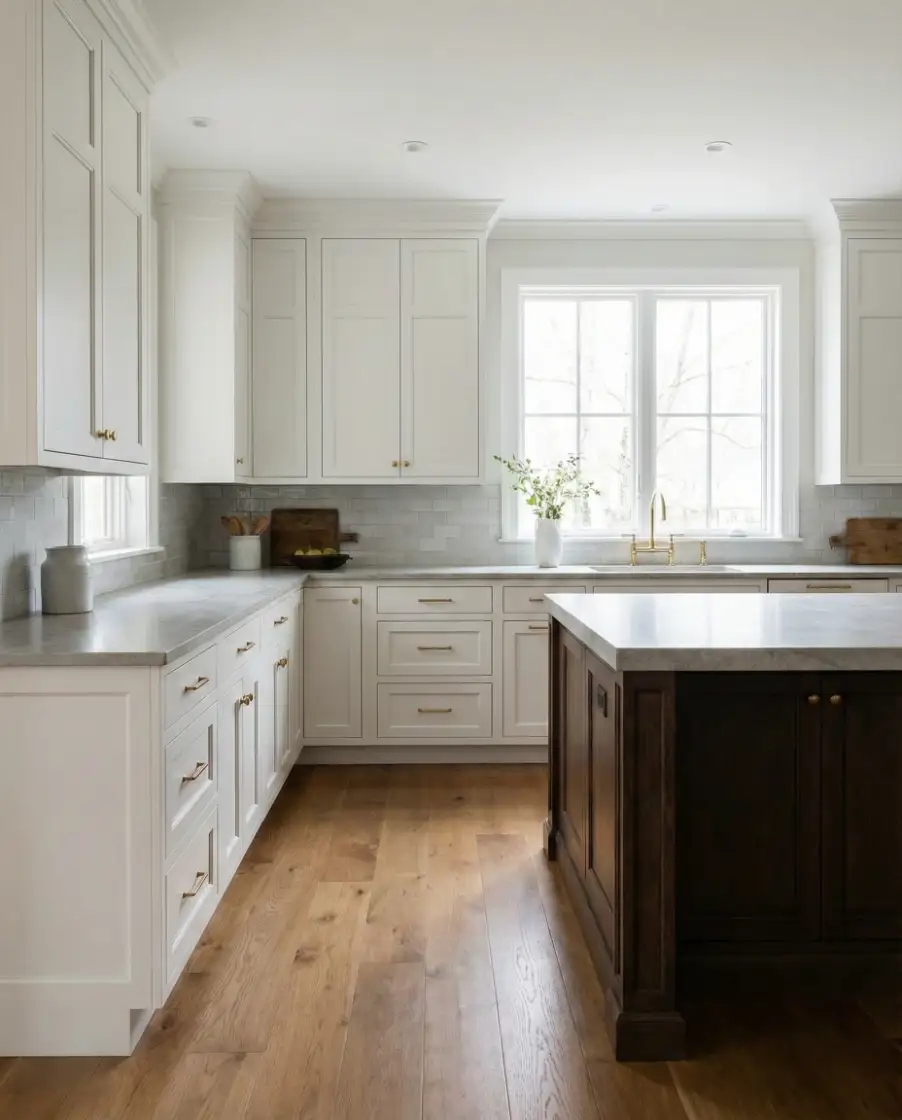 Transitional Kitchens Blending Old and New 1