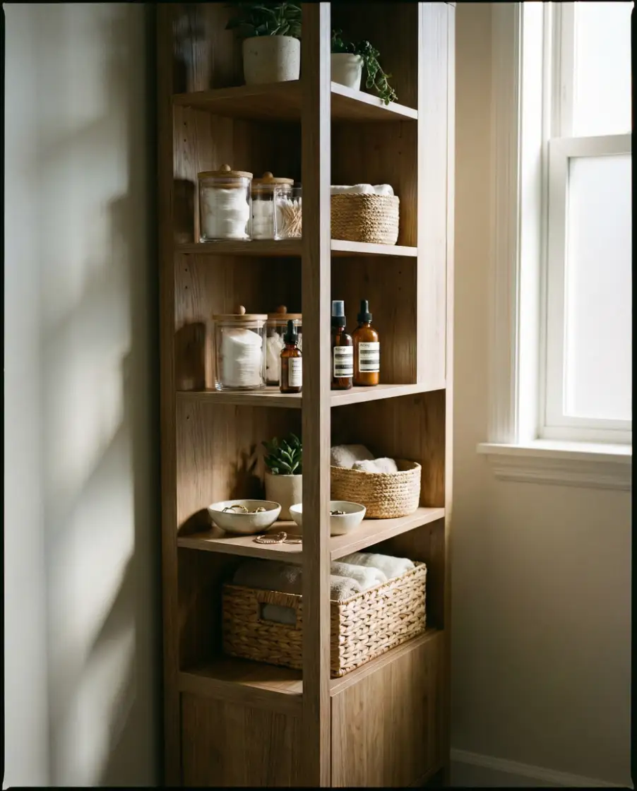 Vanity Desks With Vertical Storage 2