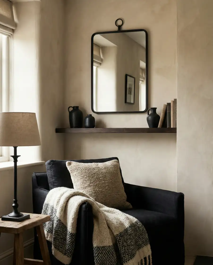 Warm Beige with Black Details 2