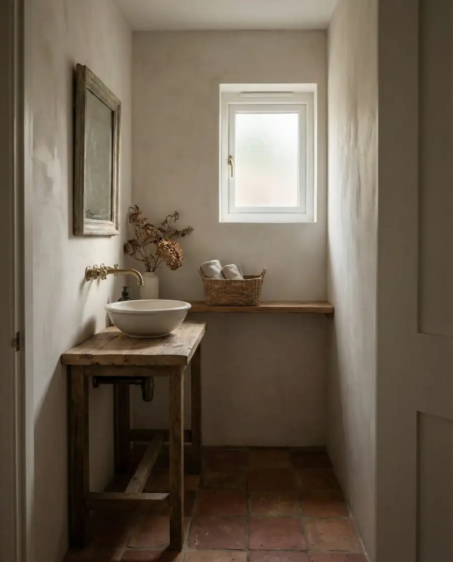 Western Inspired Powder Room 2