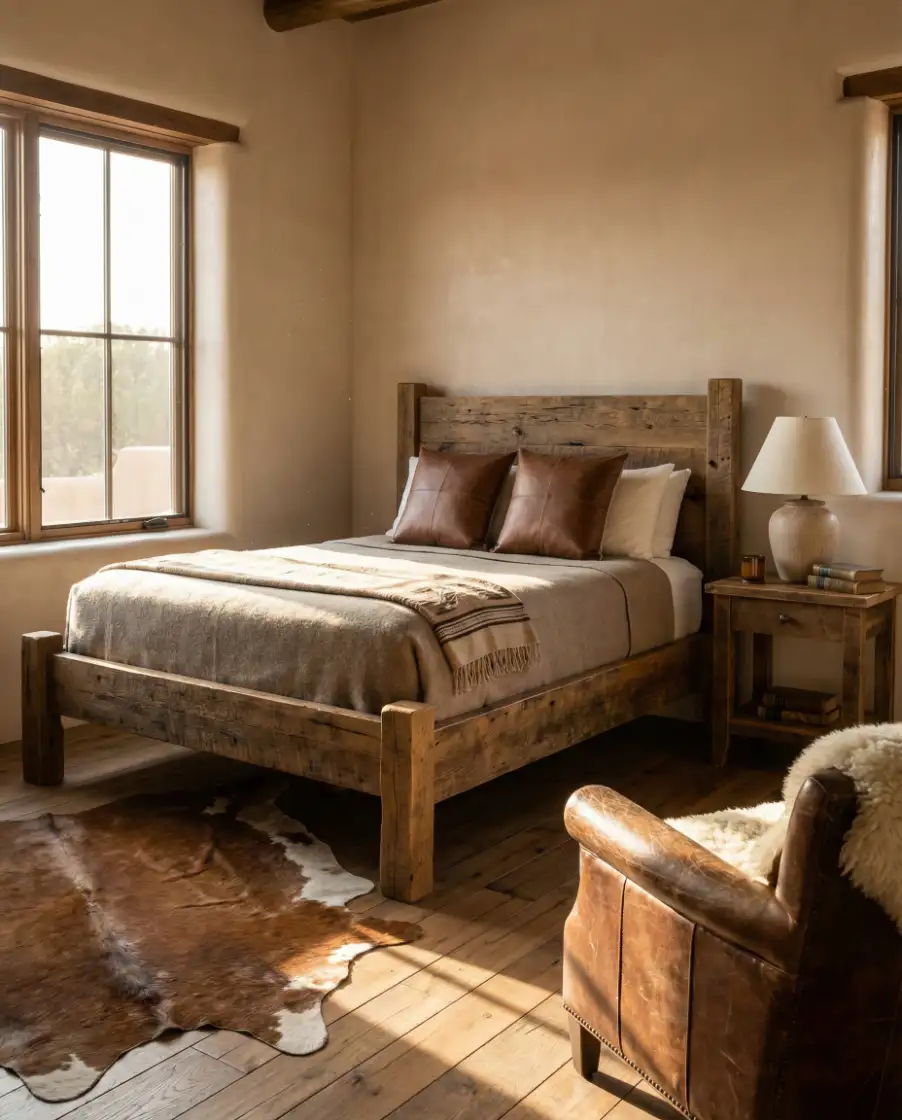 Western Rustic Bedroom 1