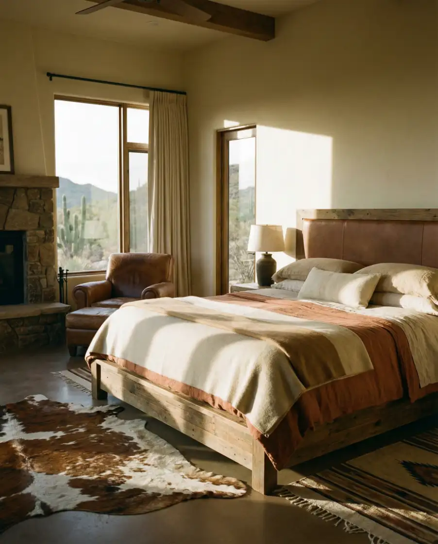 Western Rustic Bedroom 2