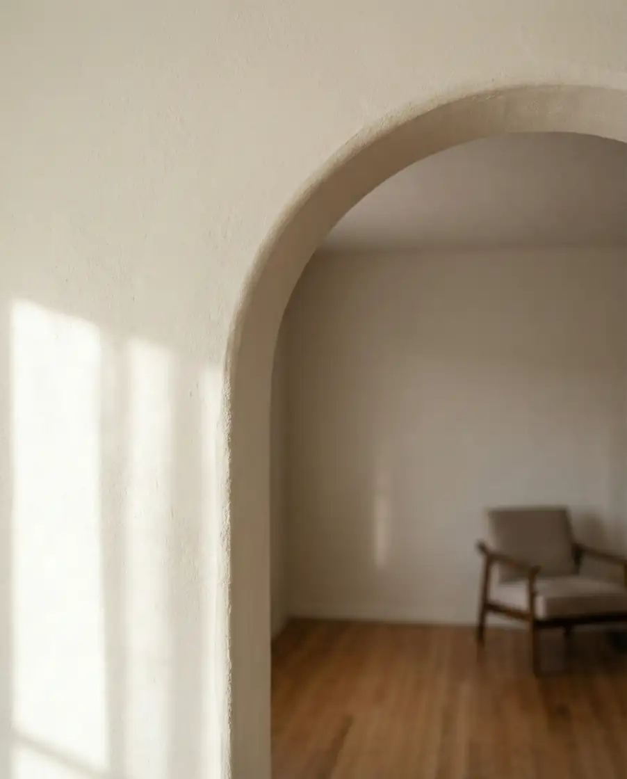 Arched Farmhouse Pantry Door 2