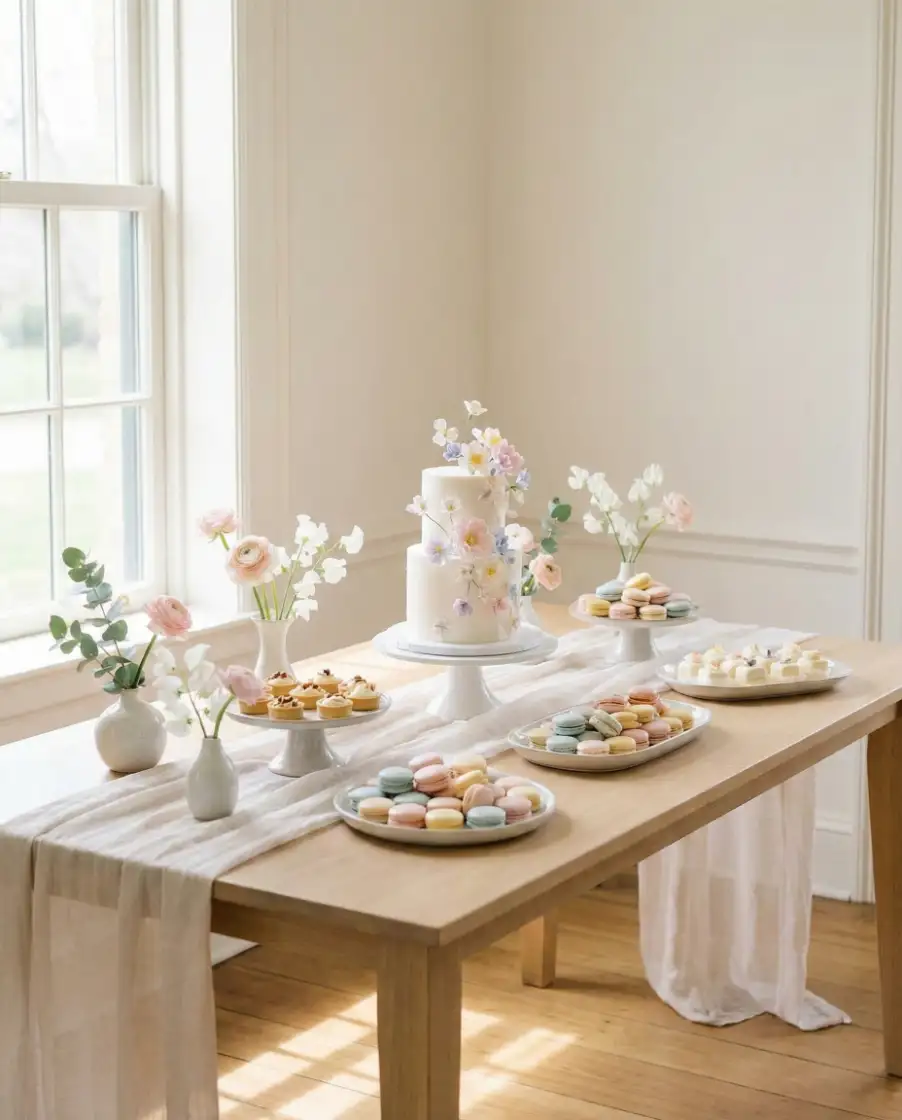 Baby in Bloom Dessert Table 2