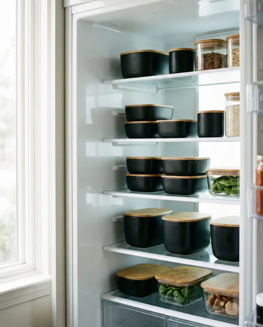 Black and White Contrast Layout 1