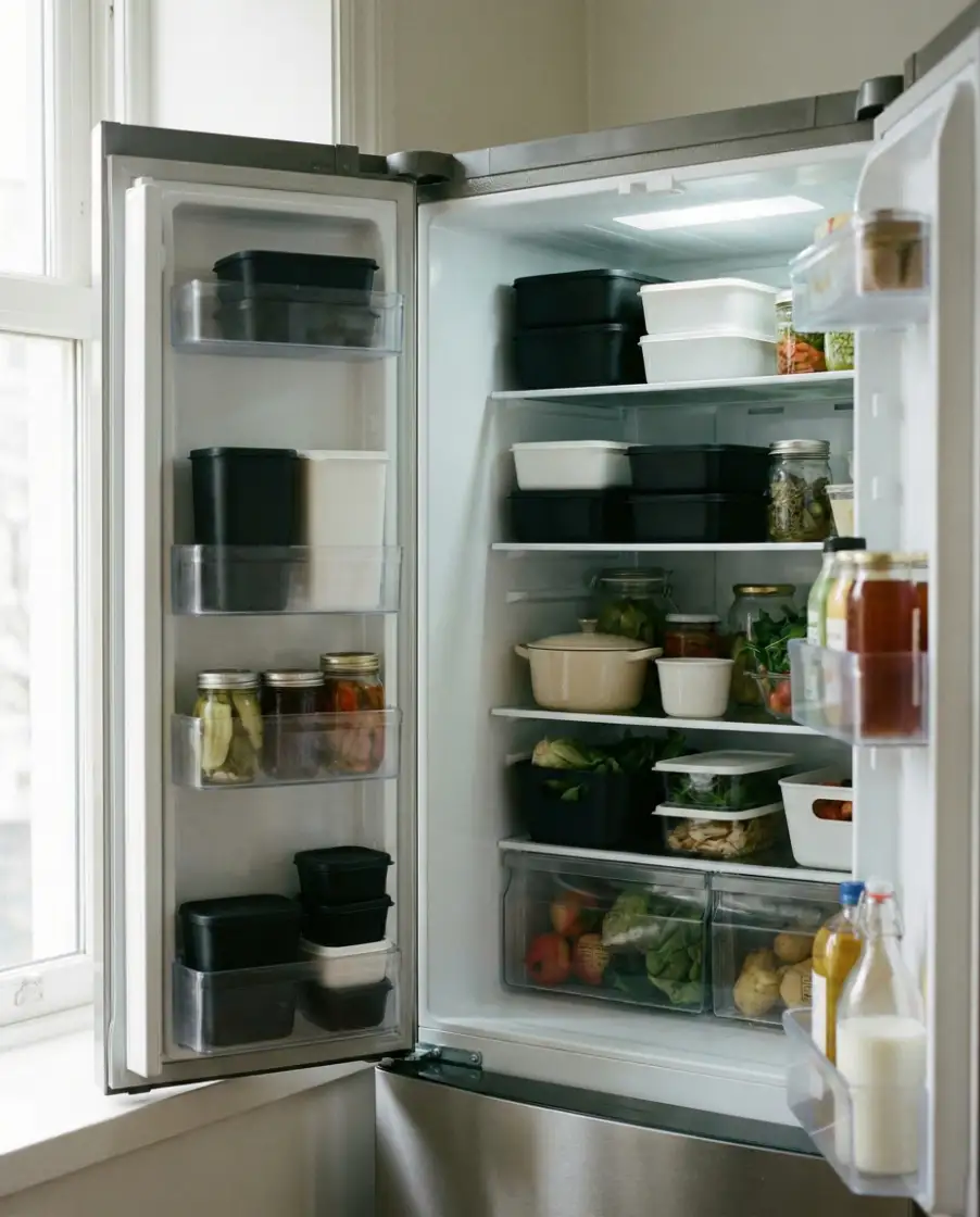 Black and White Contrast Layout 2