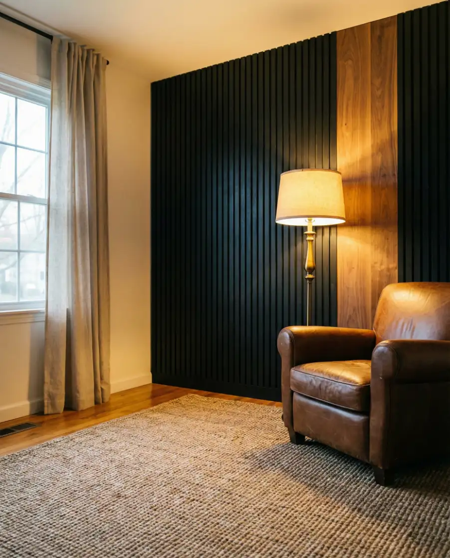 Black and Wood Contrast 2