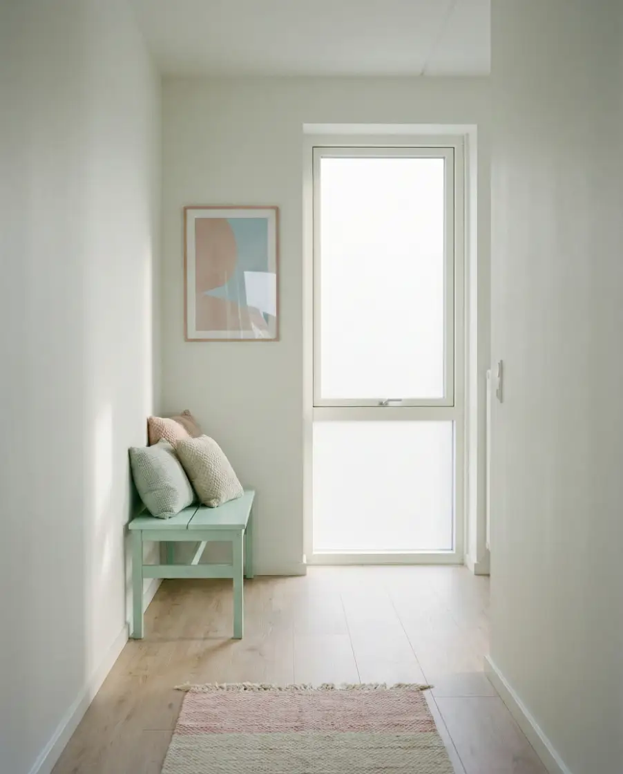 Bloxburg-Inspired Clean Hallway 1