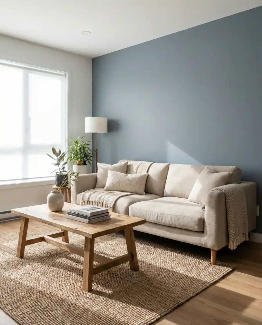 Blue-Grey Balance Wall 2