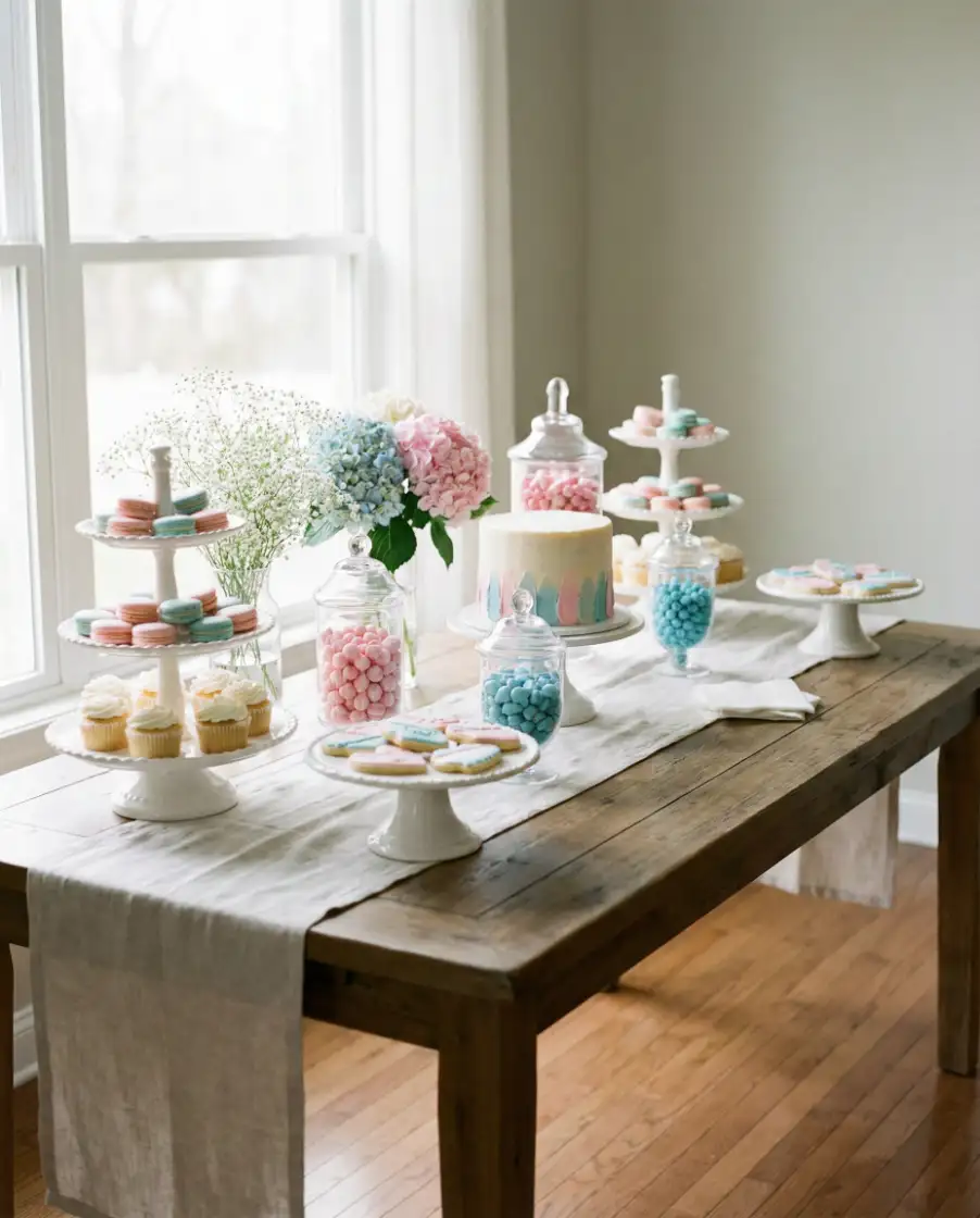 Bridal Shower Dessert Table 2