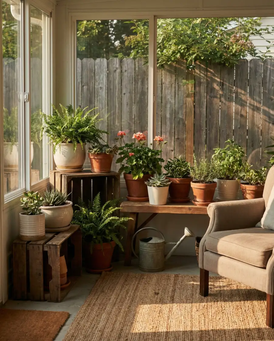 Budget-Friendly DIY Flower Corner 2