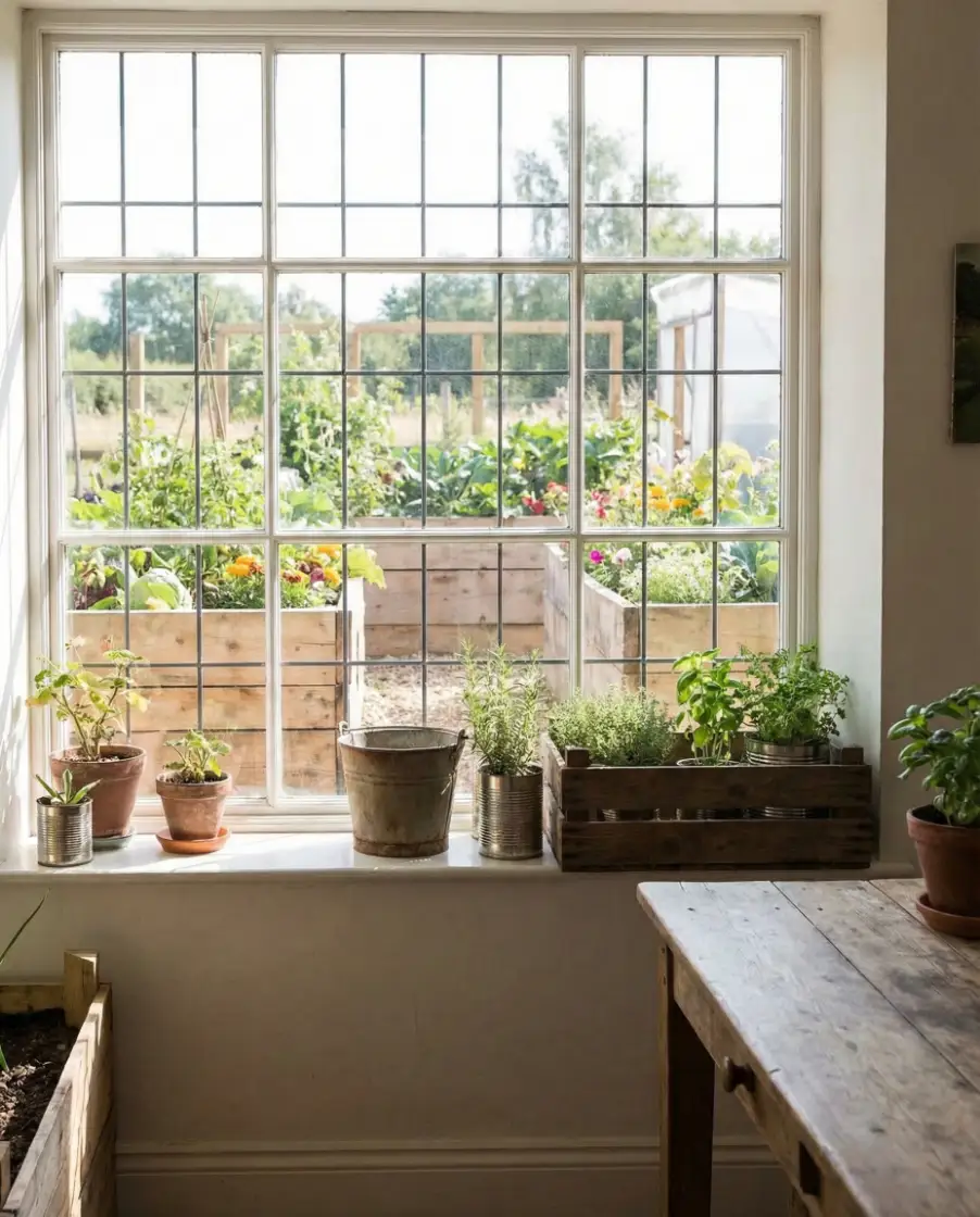 Budget Friendly DIY Garden 1