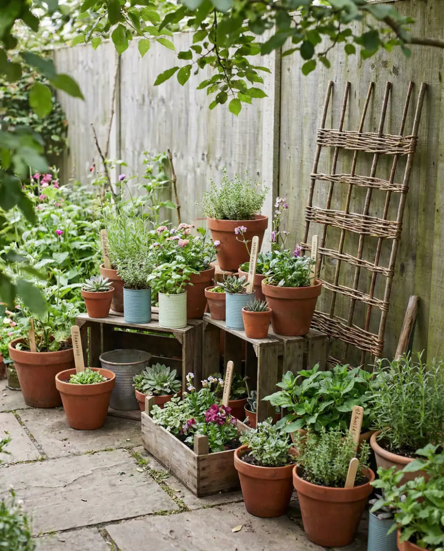 Budget Friendly DIY Garden 2