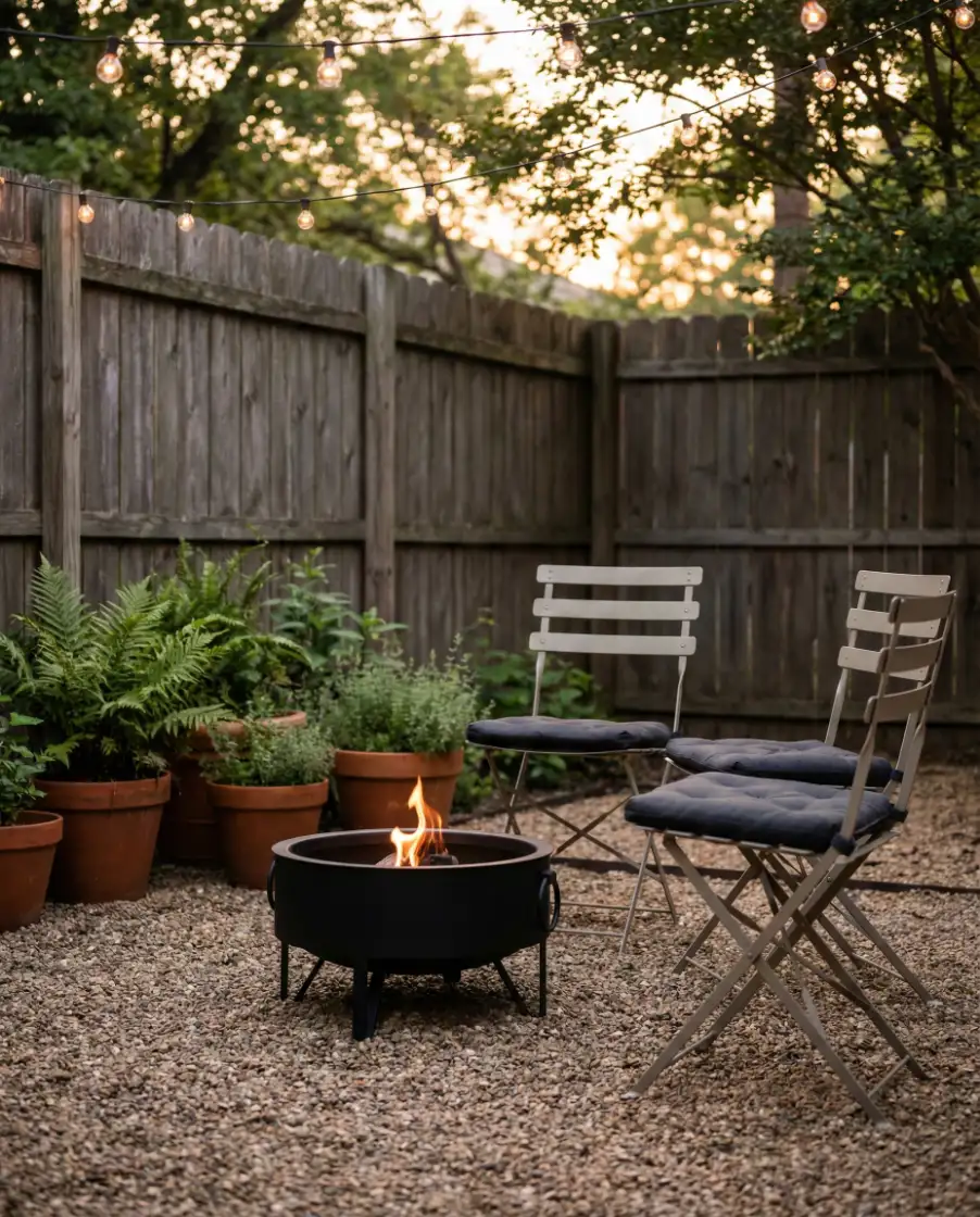 Cheap Easy Portable Fire Bowl Setup 1