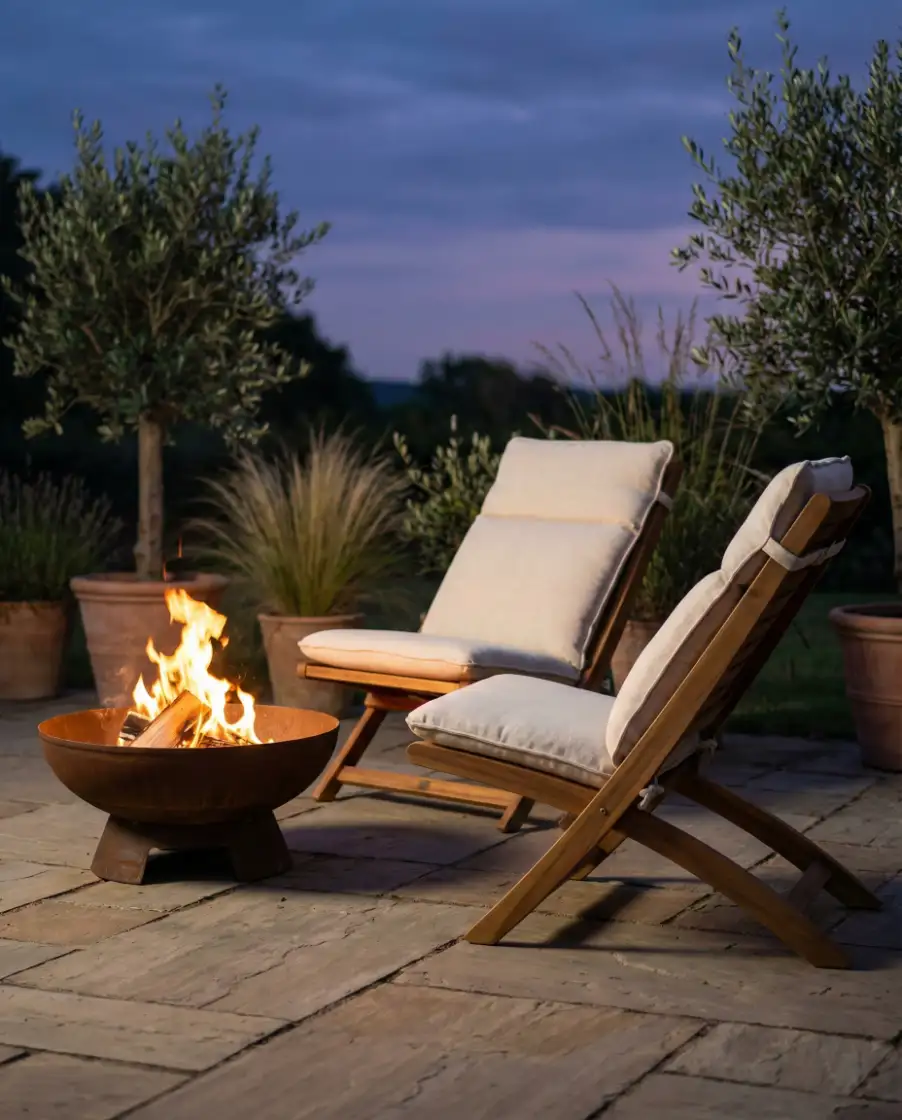 Cheap Easy Portable Fire Bowl Setup 2