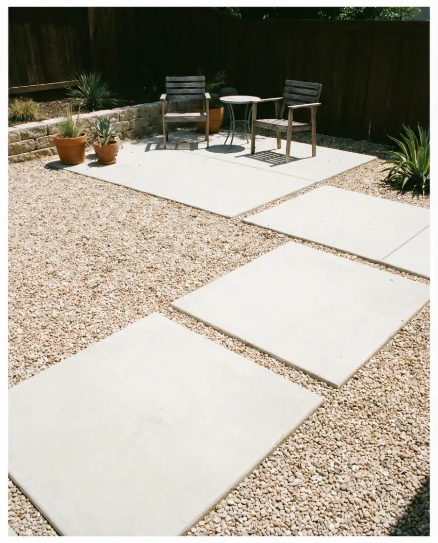 Cheap Gravel and Paver Mix 2