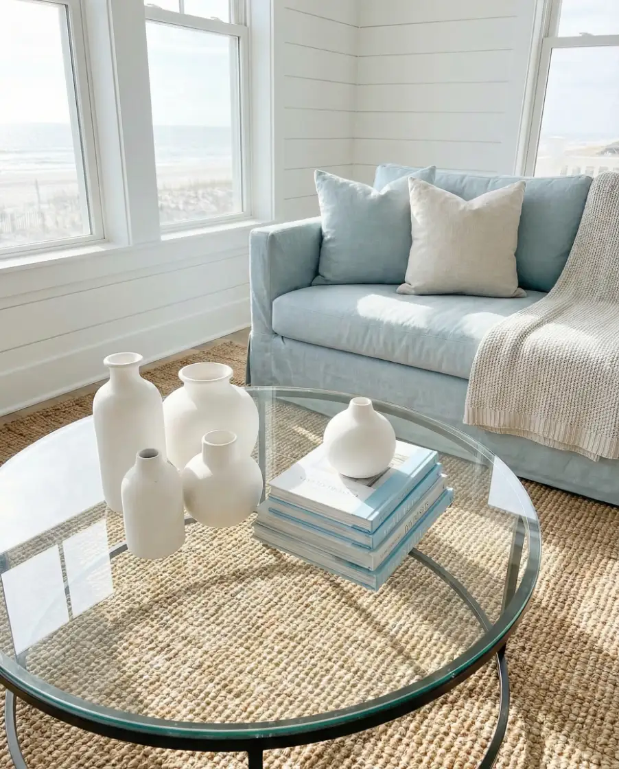 Coastal Calm with Glass and White 2