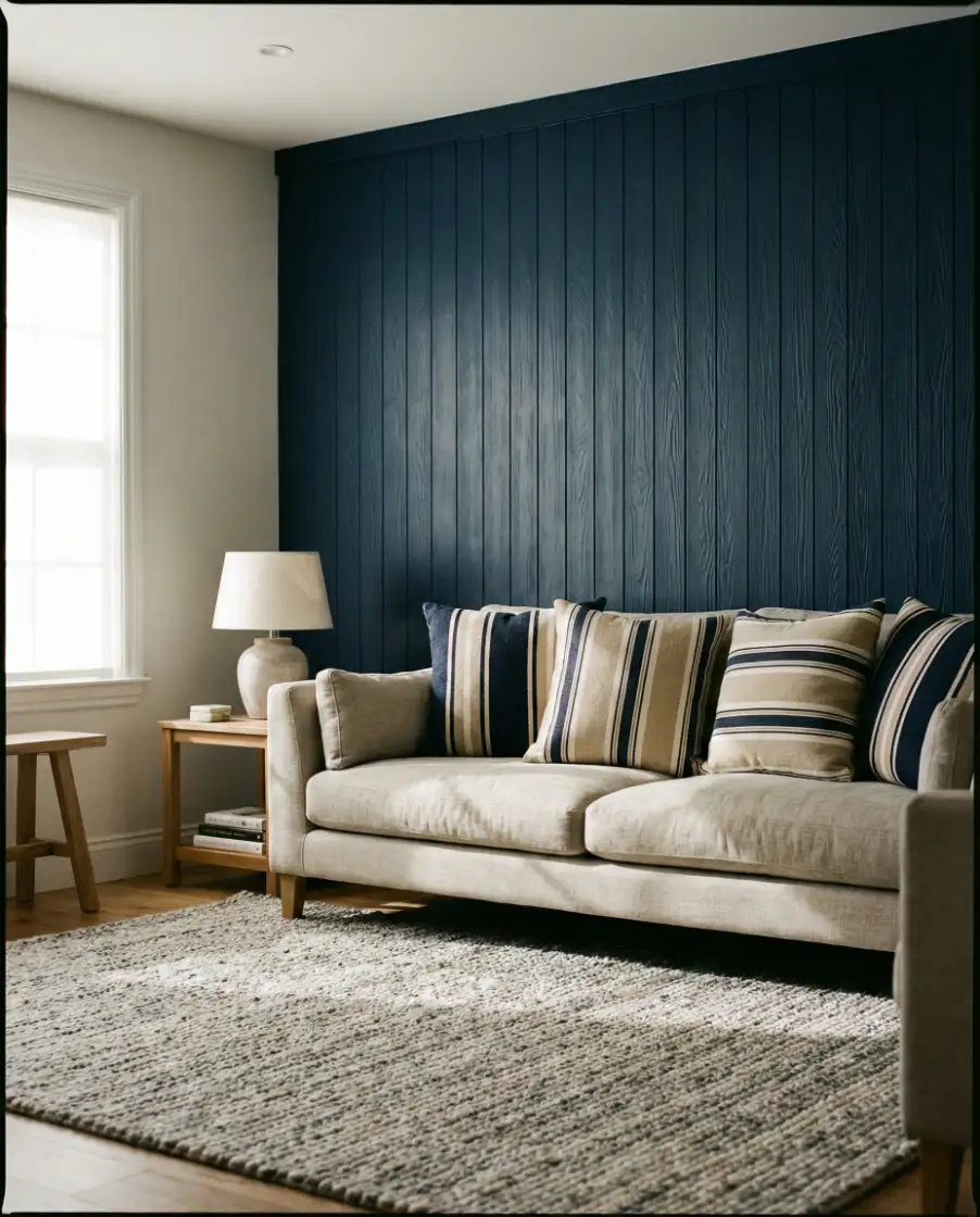 Coastal Navy Paneling 2