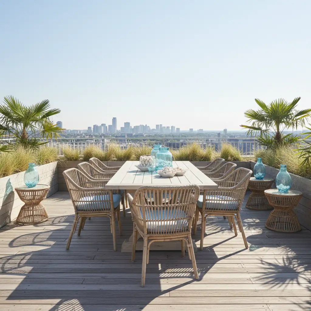 Coastal Rooftop Dining Terrace 1