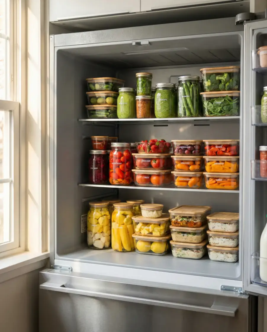Color Coordinated Shelves 1