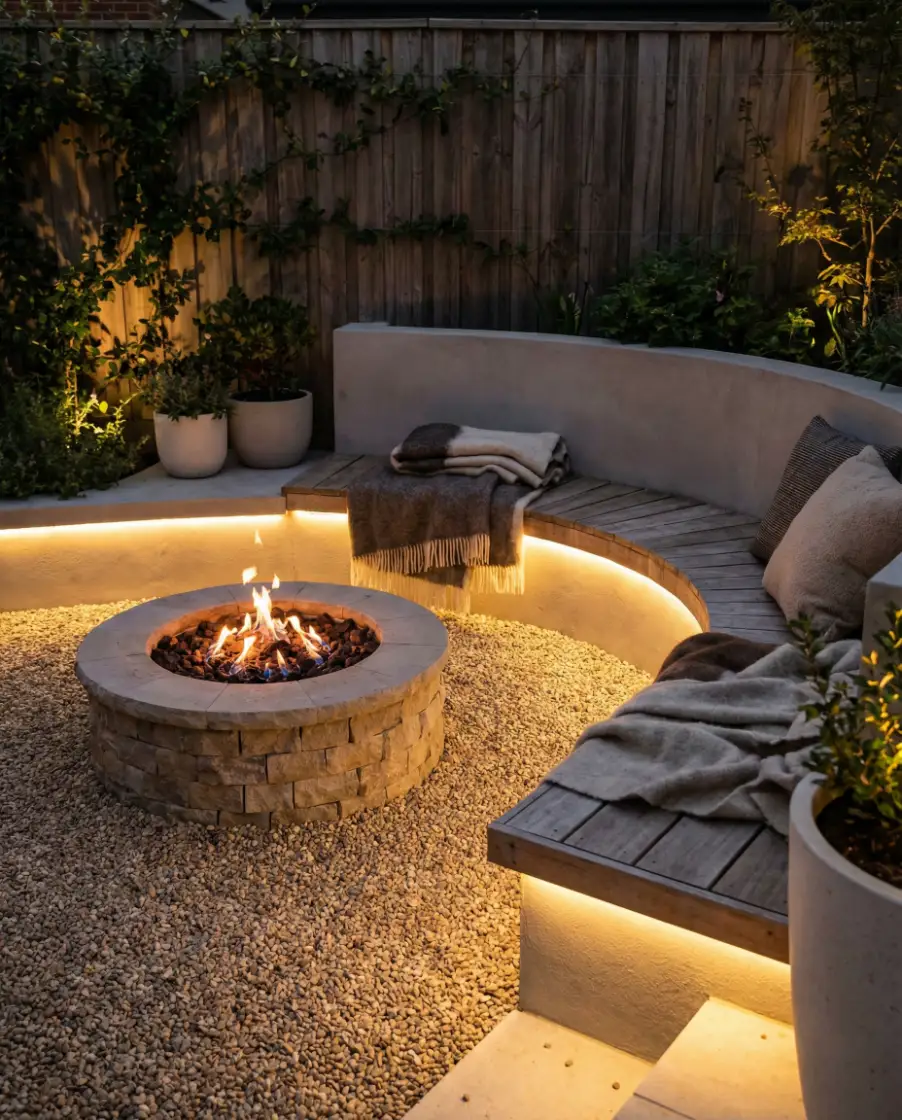 Compact Fire Pit Corner 2
