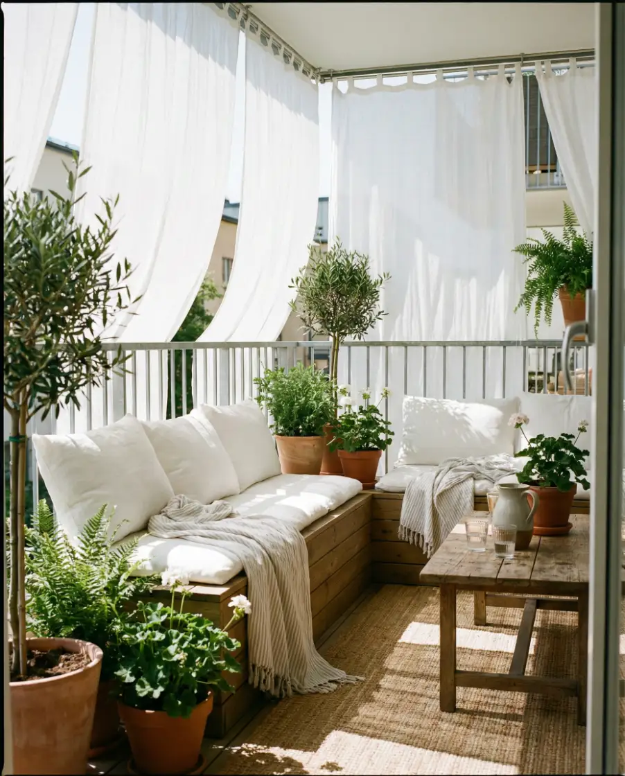 Compact Privacy Screen Lounge 1