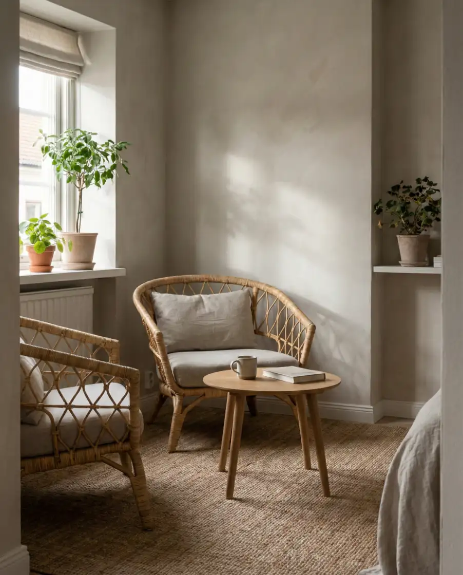 Compact Rattan Seating Areas 2