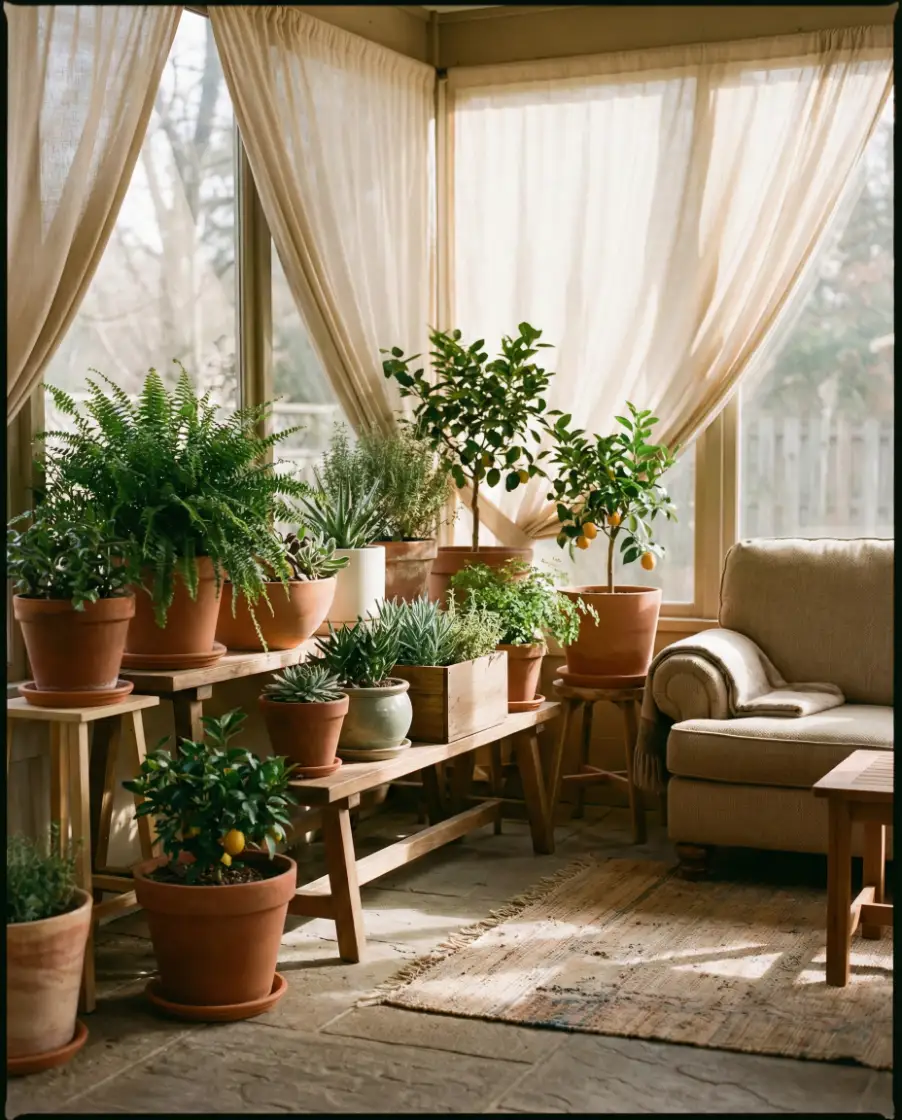 Container Cluster Patio Garden 2