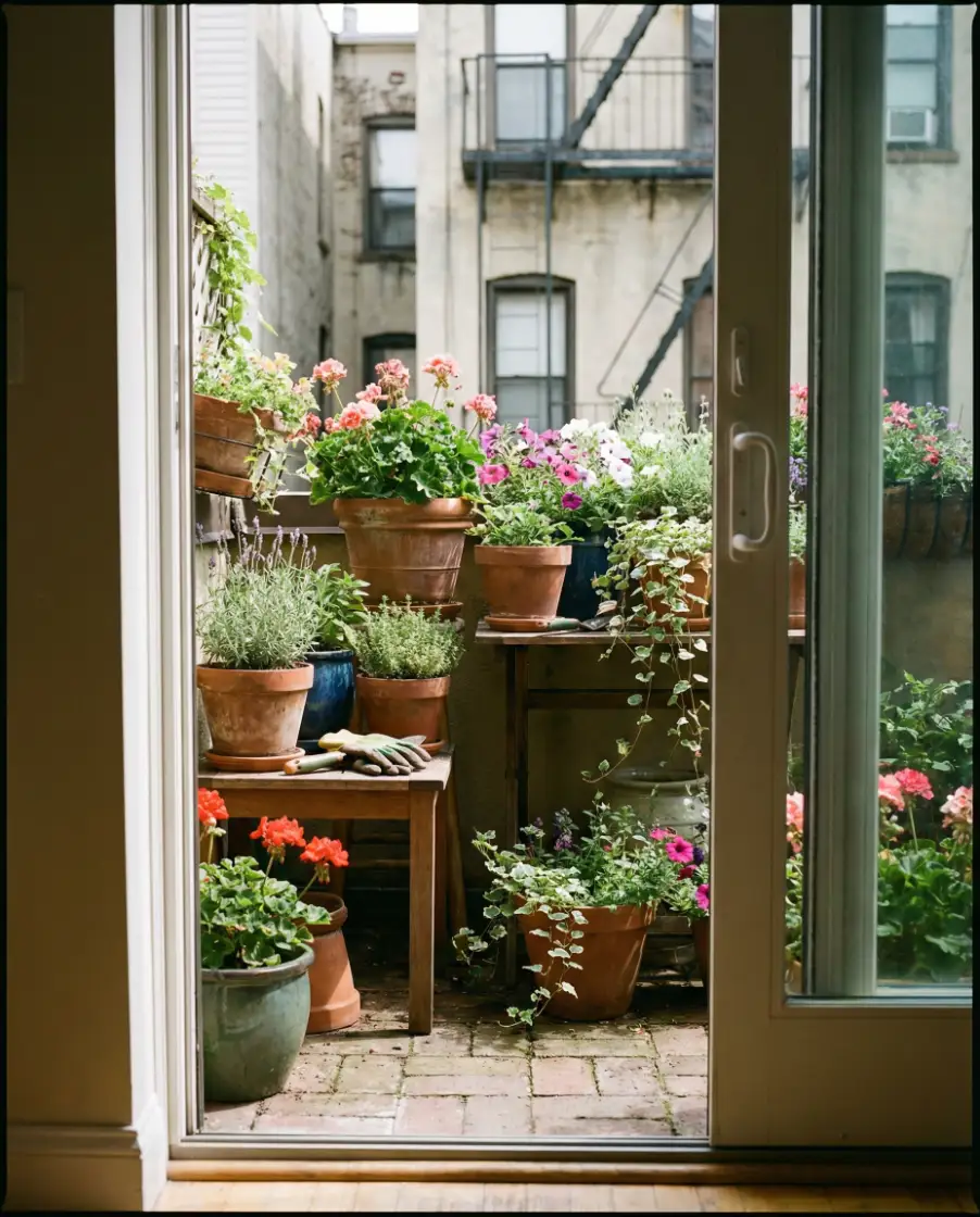 Container Garden for Small Spaces 1