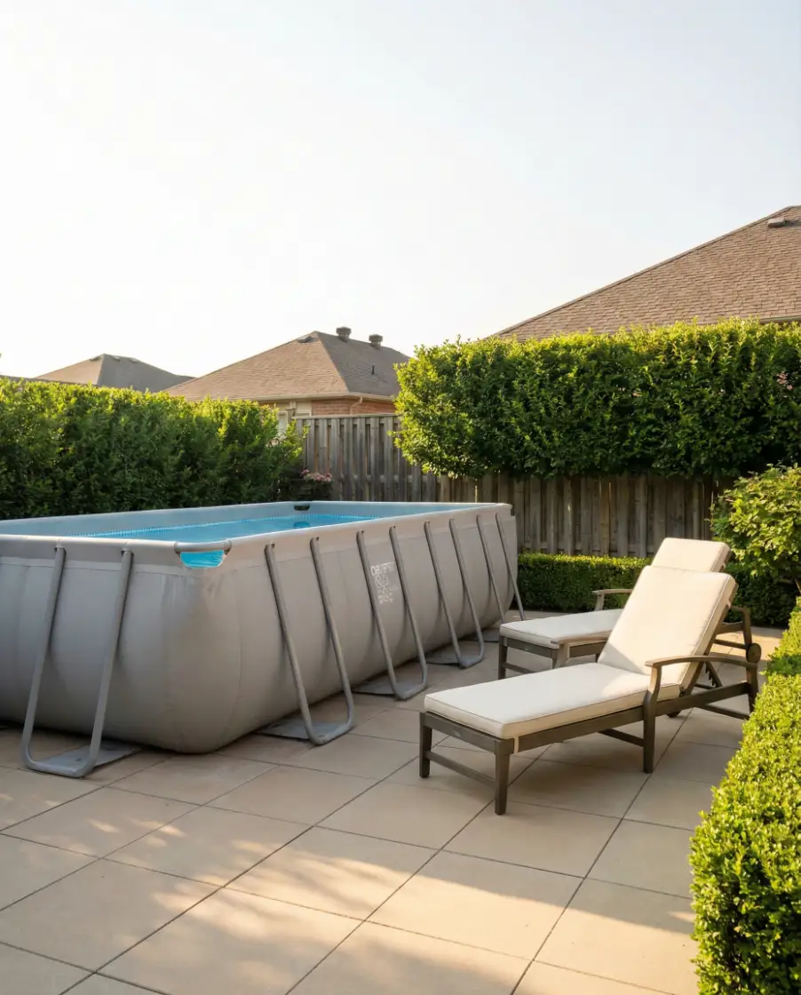 Cozy Backyard Rectangle Lounge 1