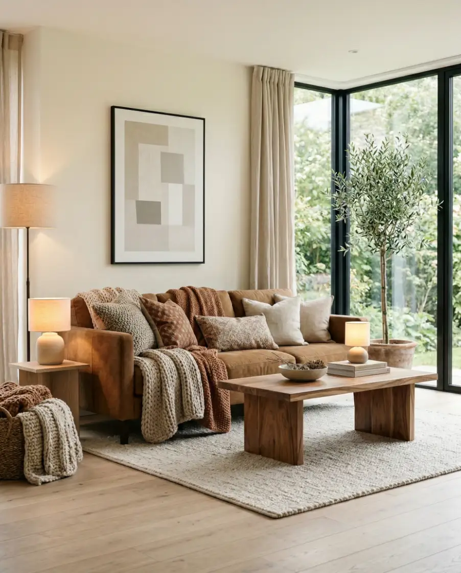 Cozy Caramel Comfort Corners 2