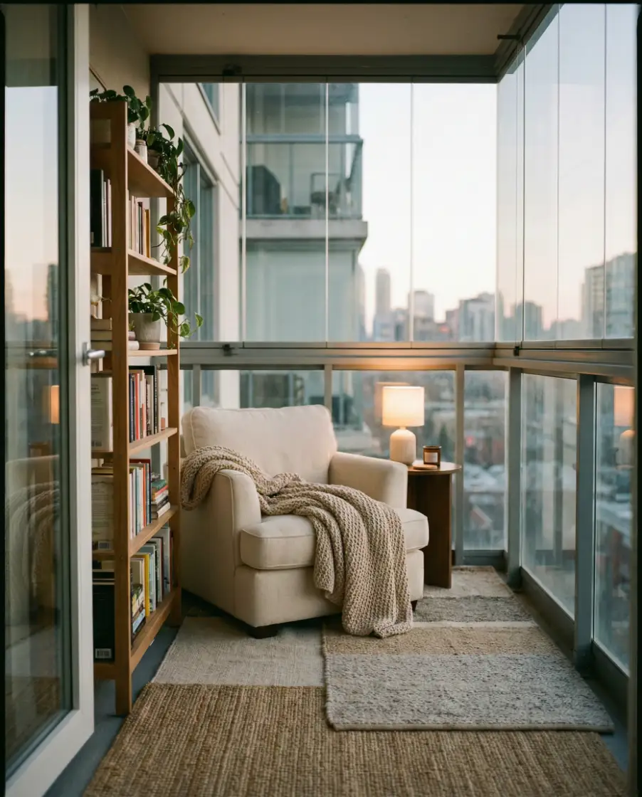 Cozy Closed Reading Nook 1