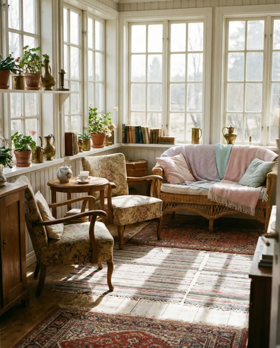 Cozy Cottage Style Sunroom 2
