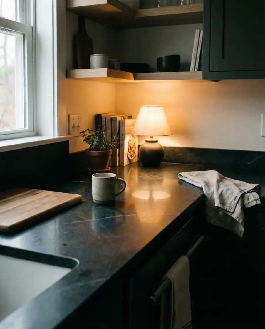 Cozy Countertop Lighting Corners 2