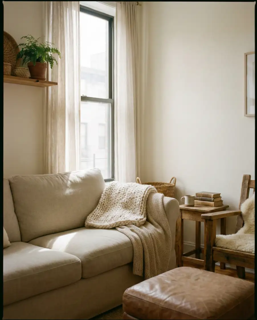 Cozy Rustic Apartment Corners 2
