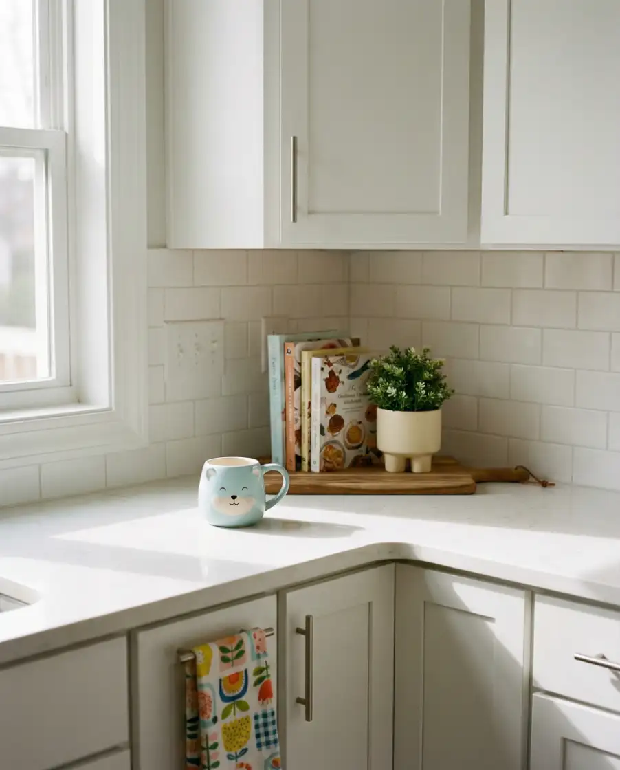 Cute Countertop Styling with Personality 1