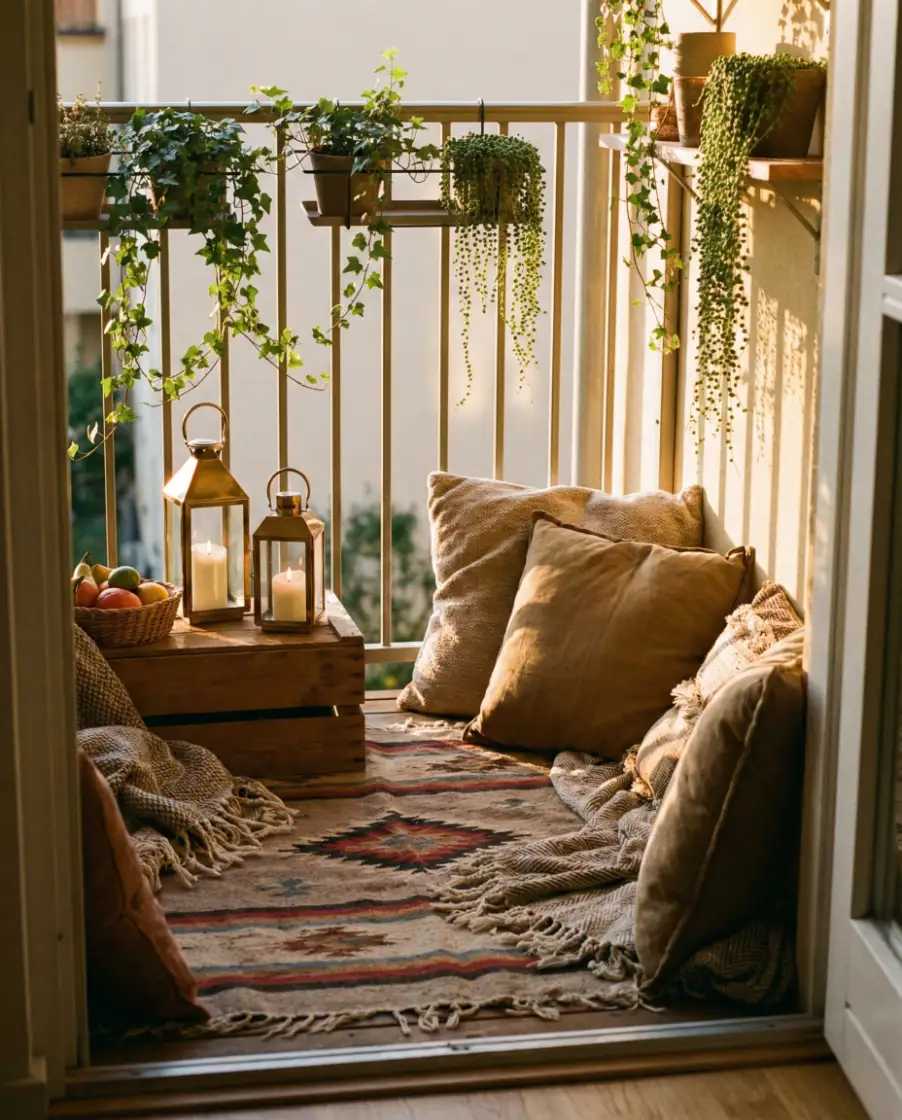 Cute Summer Picnic Balcony 2