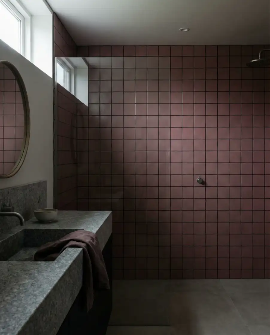 Dark Pink and Charcoal Retreat 2