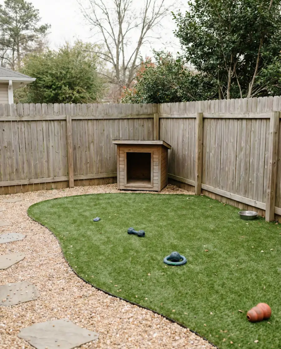 Dog-Friendly Open Run Design 1