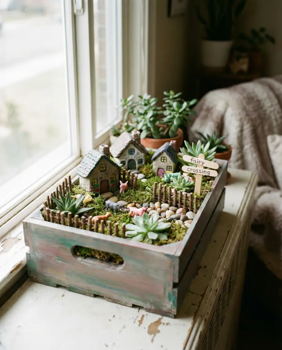 Dollar Tree Fairy Garden on a Budget 1