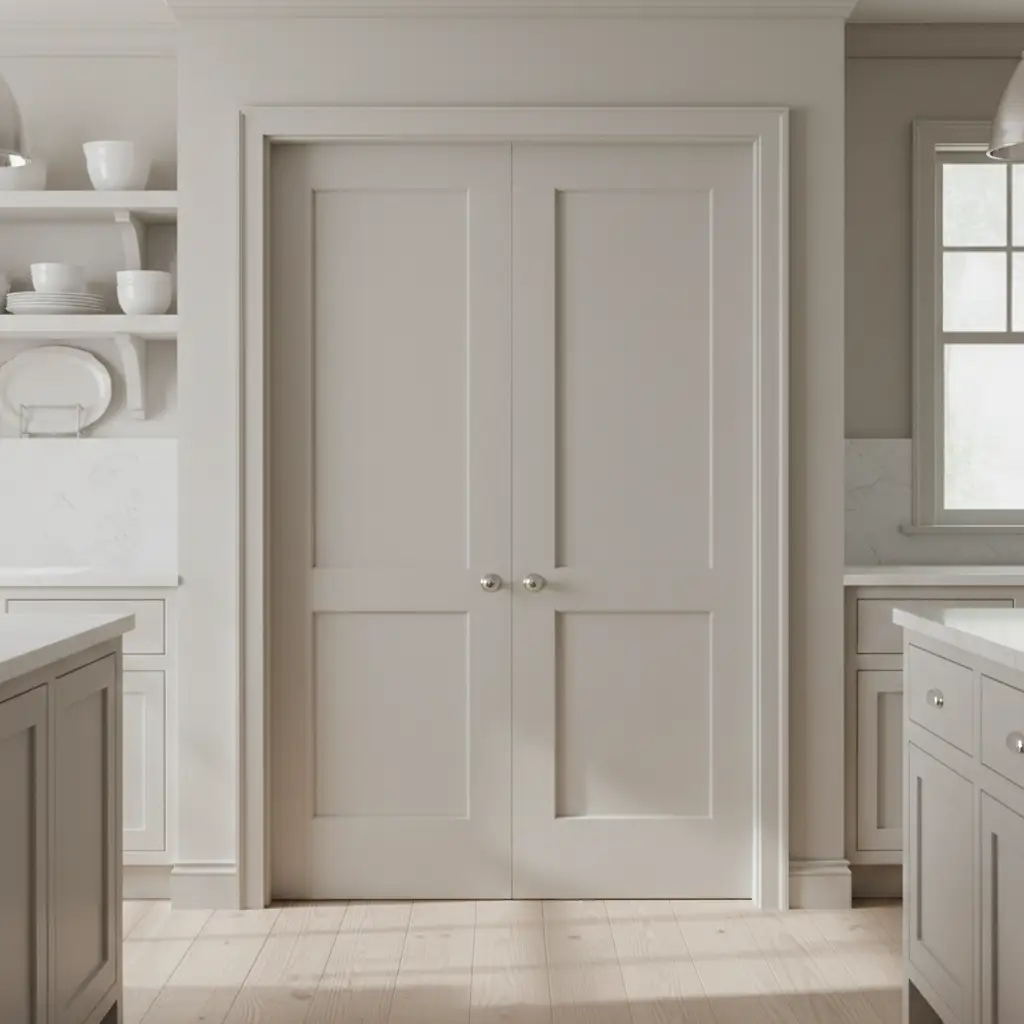 Double Swinging Pantry Doors 1