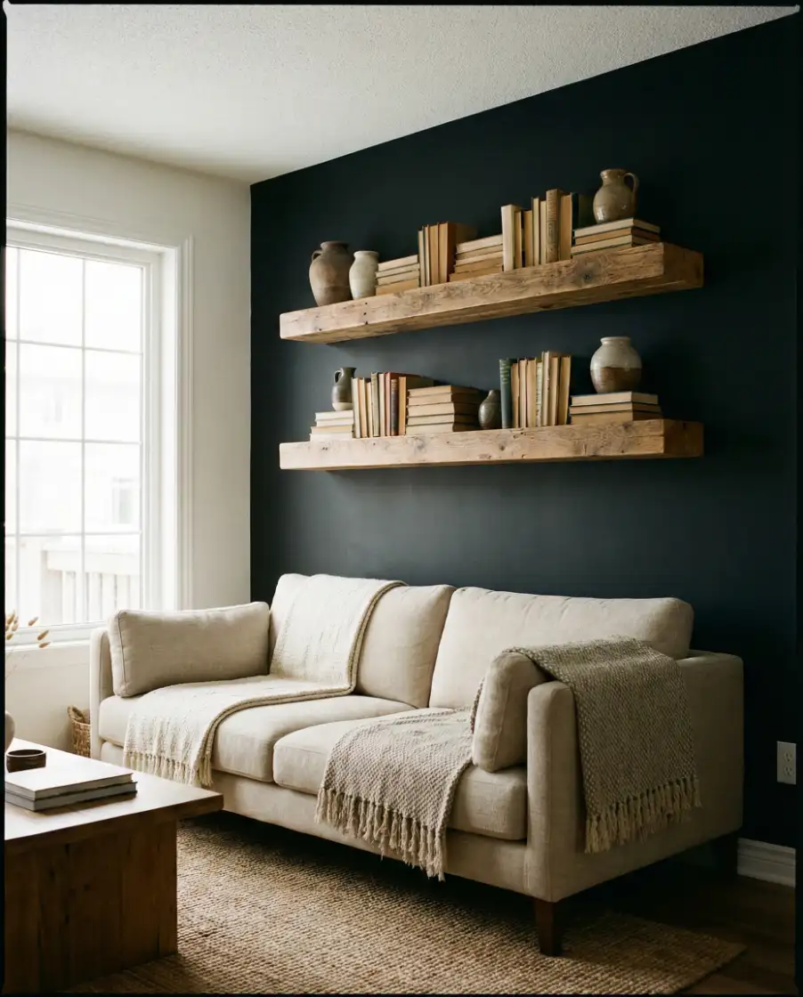 Dramatic Black Backdrop 1