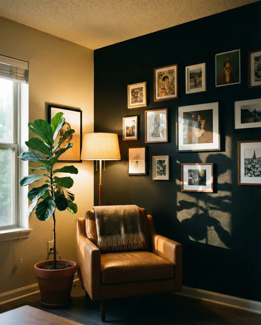 Dramatic Black Backdrop 2