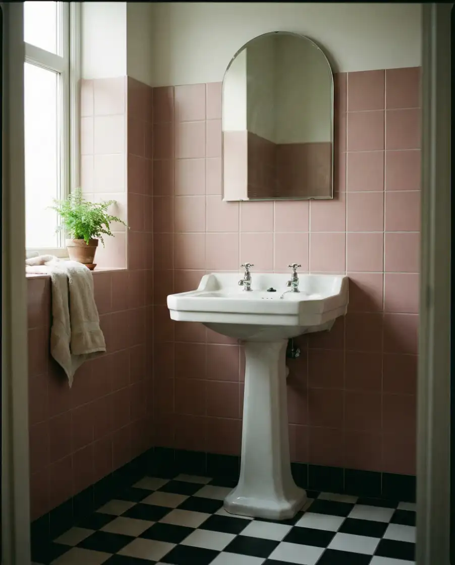 Dusty Pink Vintage Revival 1